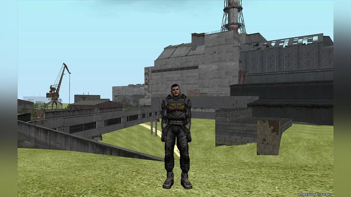 Толстые персонажи из S.T.A.L.K.E.R. / GTA San Andreas