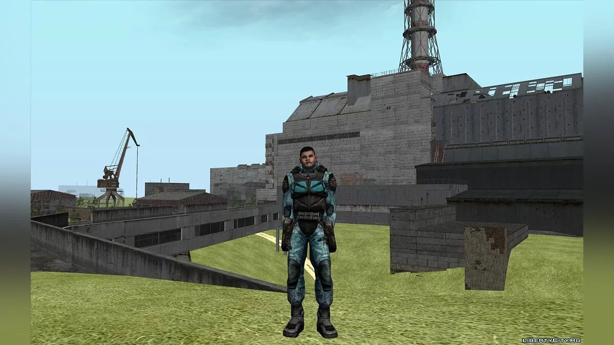 Толстые персонажи из S.T.A.L.K.E.R. / GTA San Andreas