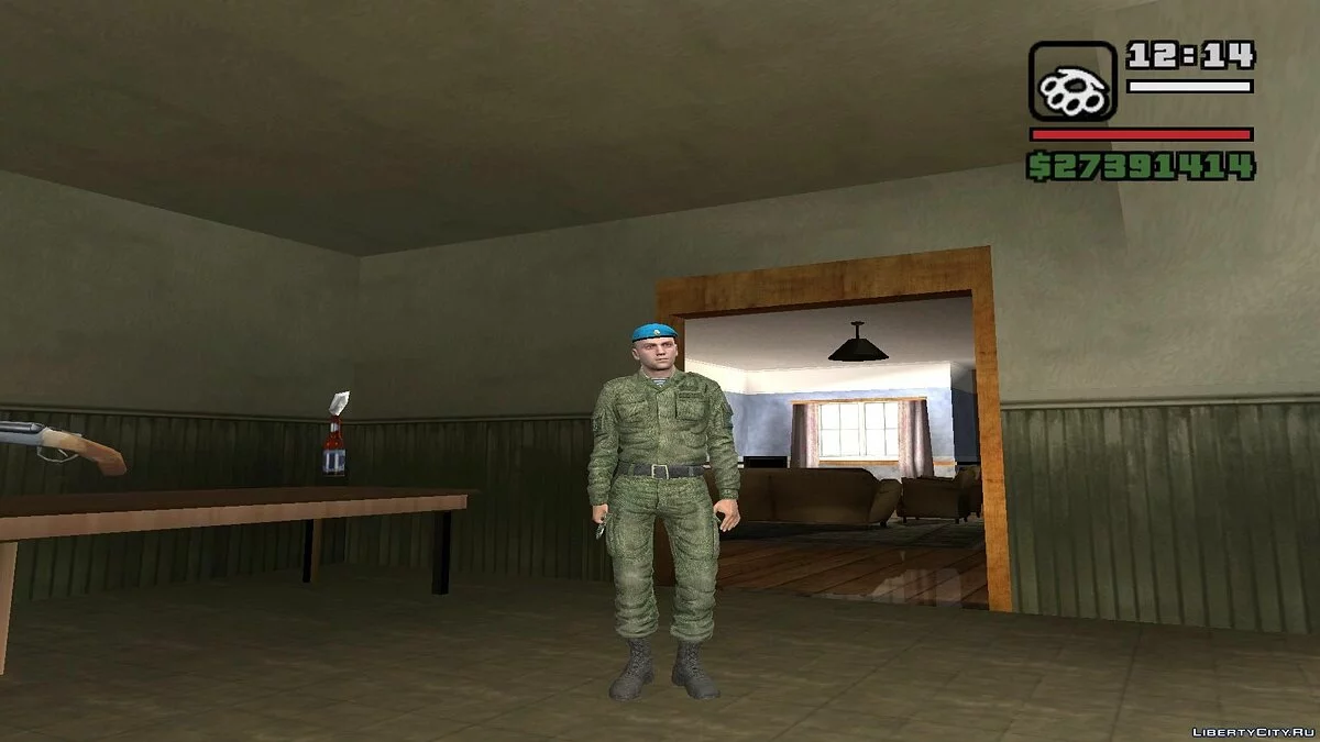 Пак бойцов ВДВ / GTA San Andreas