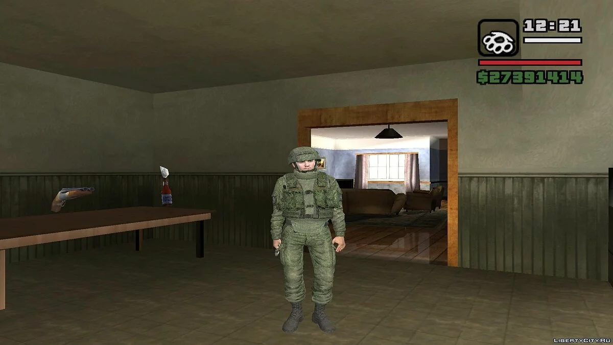 Пак бойцов ВДВ / GTA San Andreas