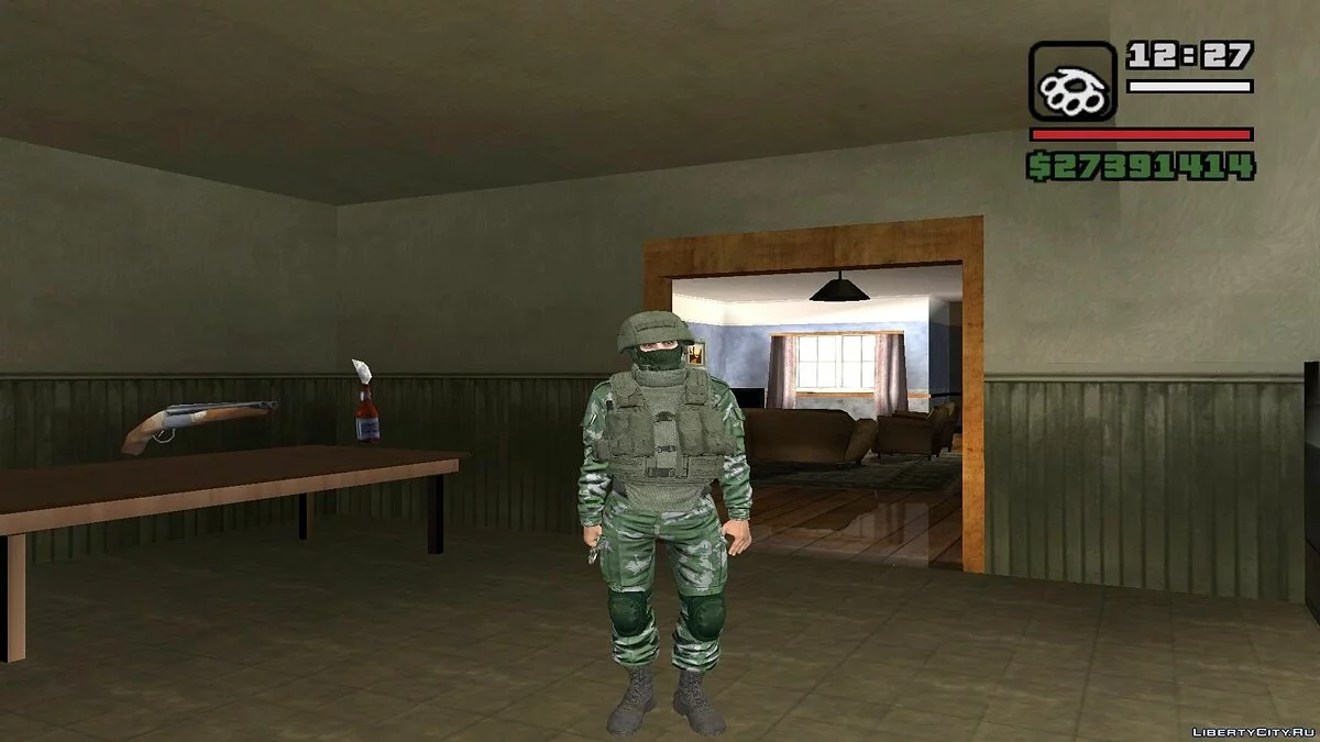 Пак бойцов ВДВ / GTA San Andreas