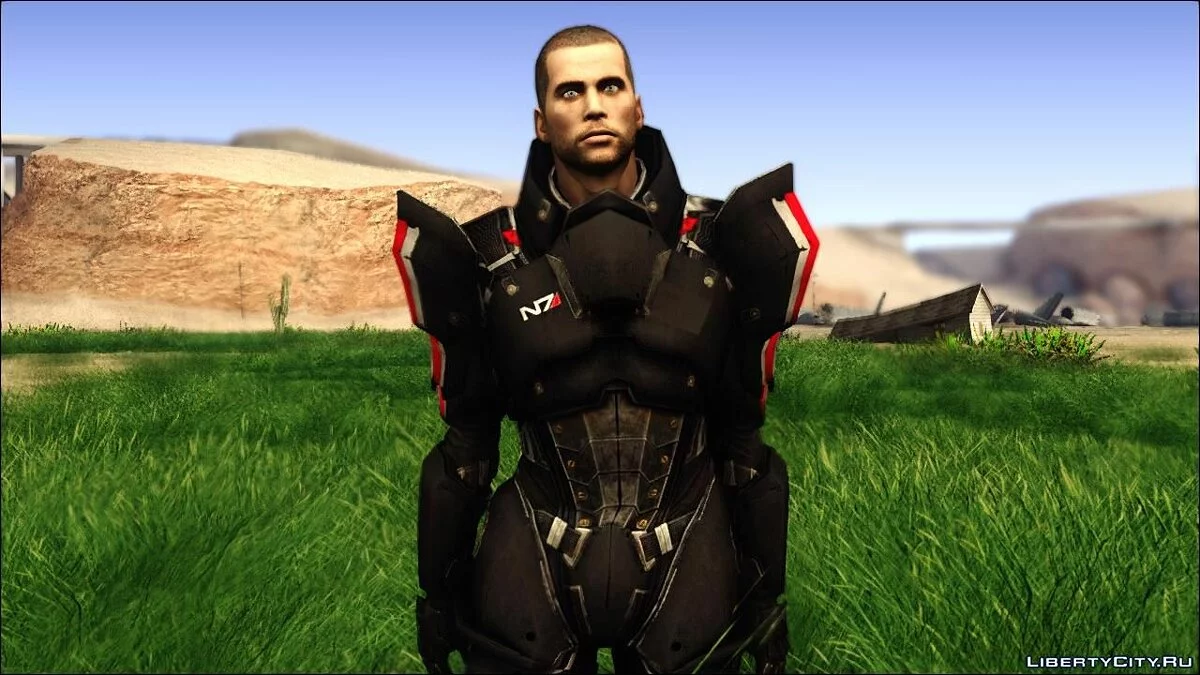 Огромный сборник скинов из Mass Effect / GTA San Andreas