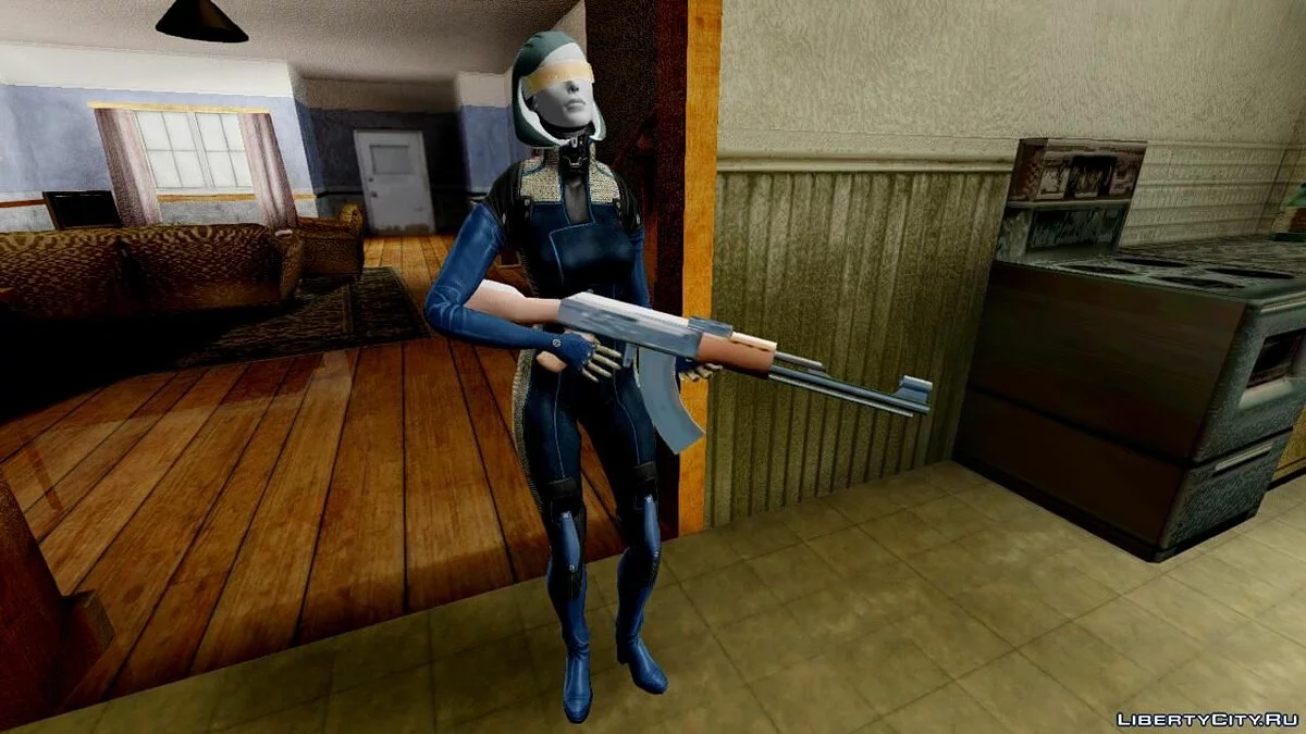 Огромный сборник скинов из Mass Effect / GTA San Andreas