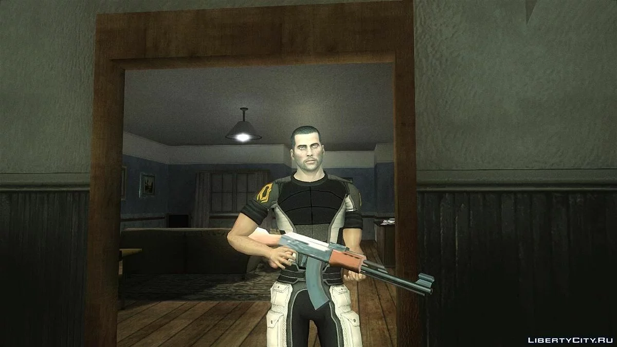 Огромный сборник скинов из Mass Effect / GTA San Andreas