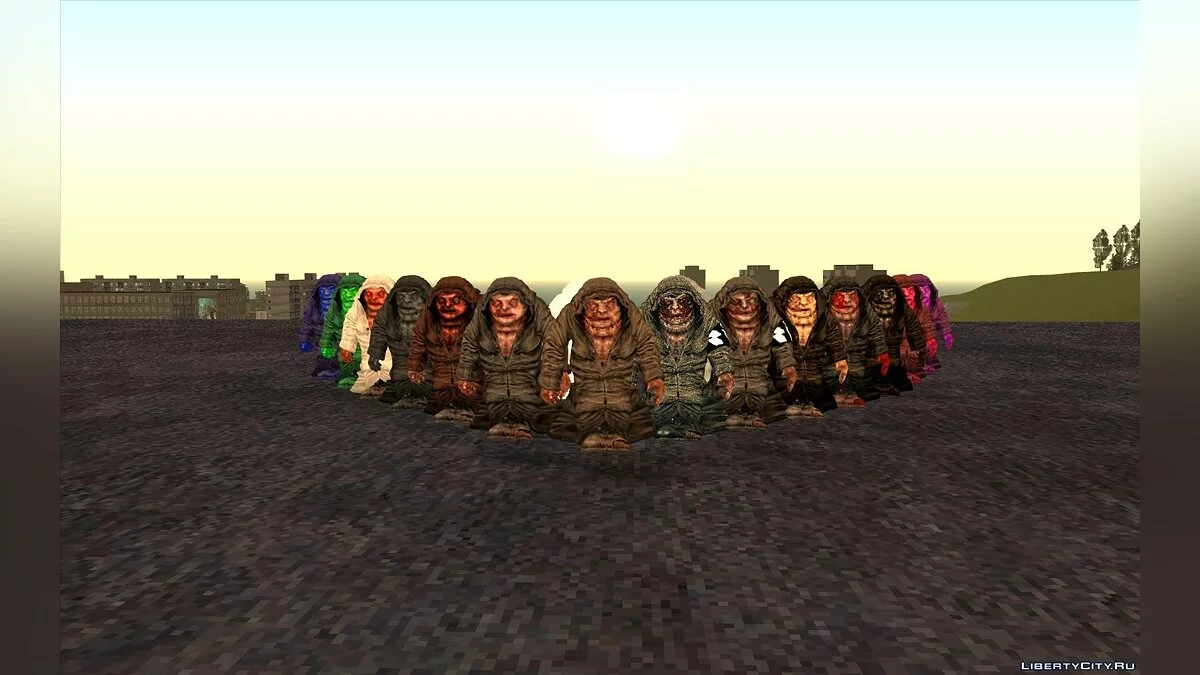 Бюрер из S.T.A.L.K.E.R. / GTA San Andreas
