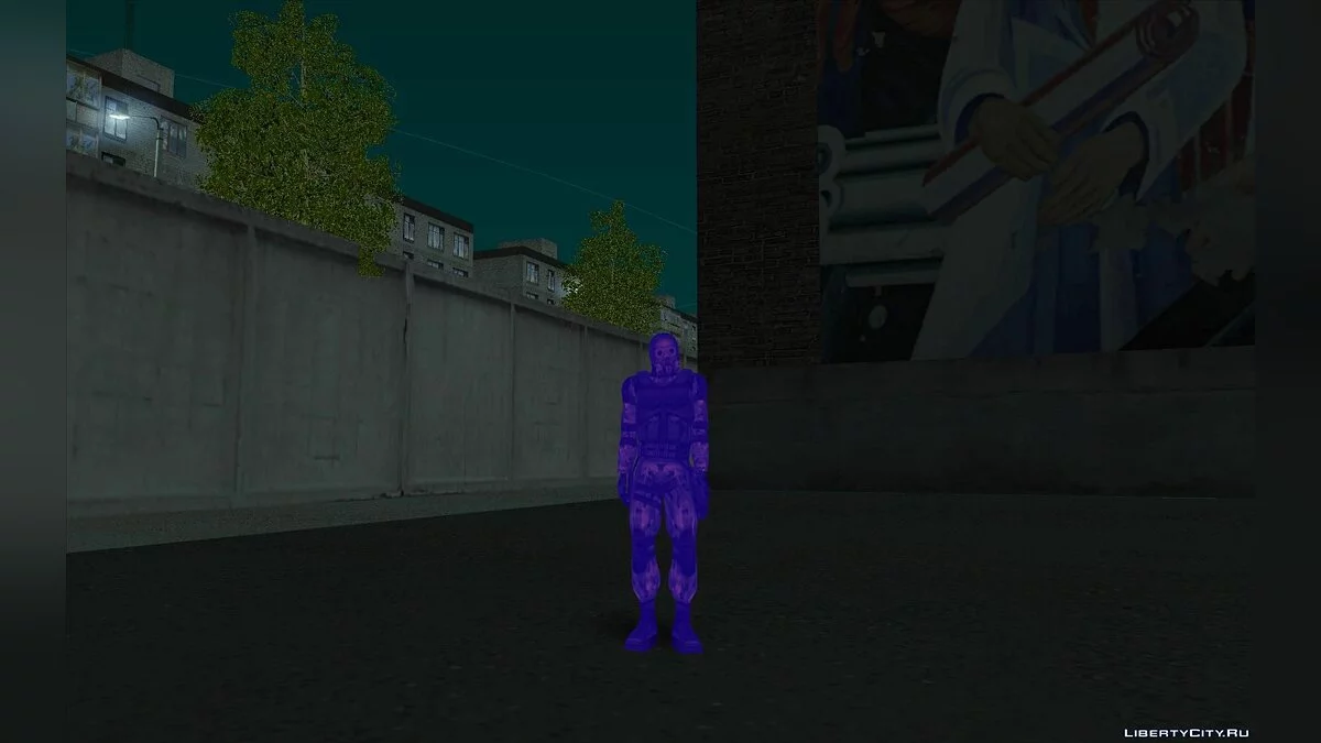 Проект «ASF-A11» из S.T.A.L.K.E.R. / GTA San Andreas