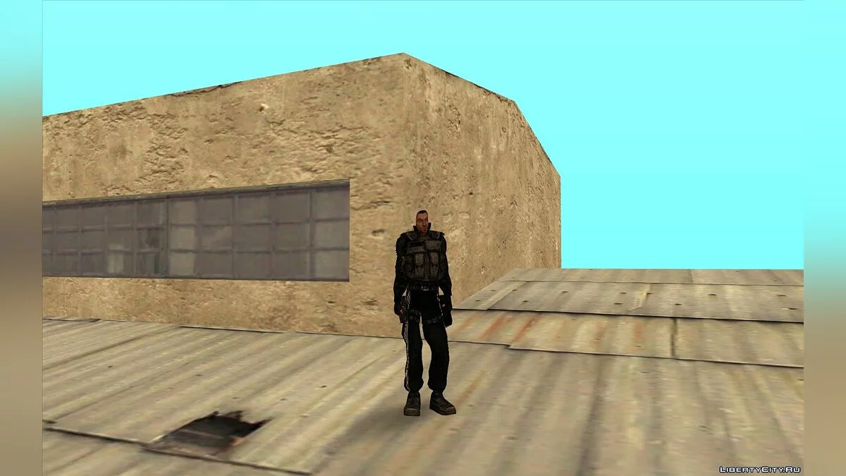 Сборник скинов в комбинезонах наёмников из S.T.A.L.K.E.R. / GTA San Andreas