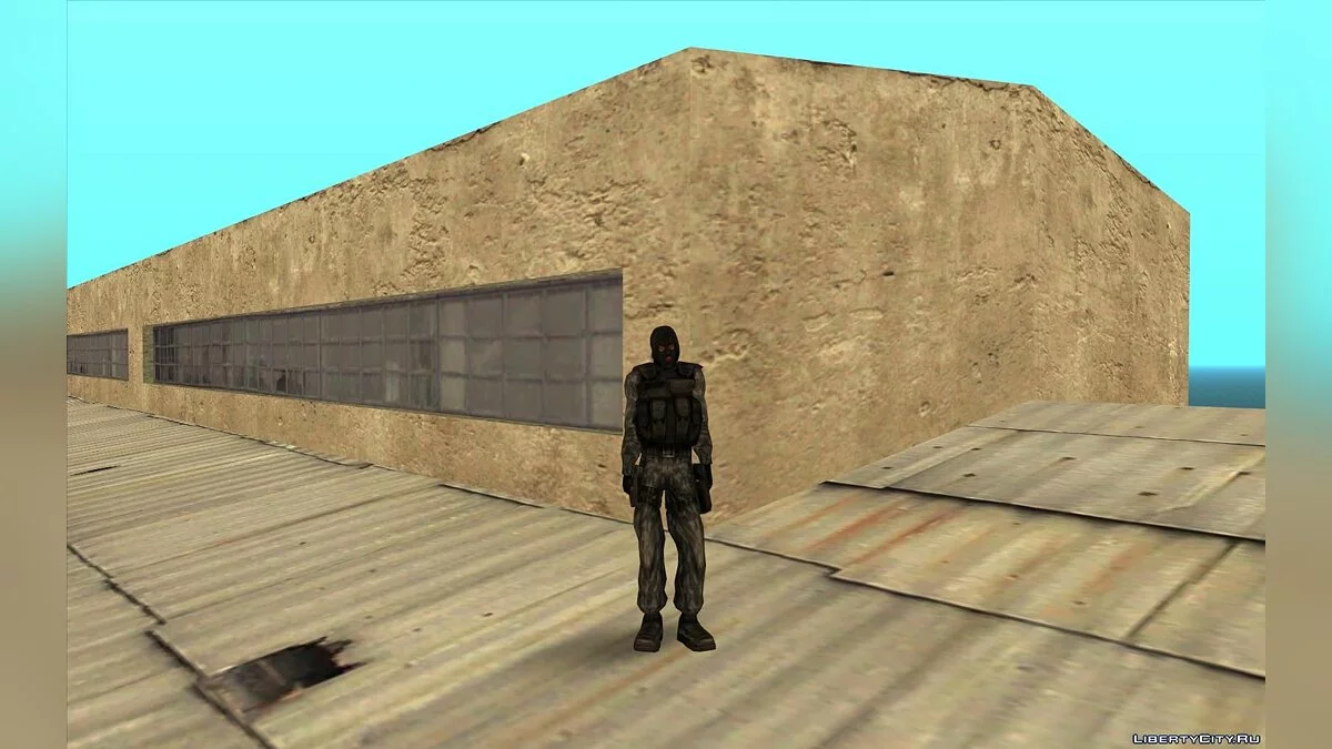 Сборник скинов в комбинезонах наёмников из S.T.A.L.K.E.R. / GTA San Andreas
