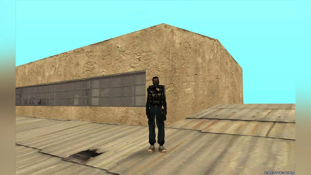 Сборник скинов в комбинезонах наёмников из S.T.A.L.K.E.R. / GTA San Andreas