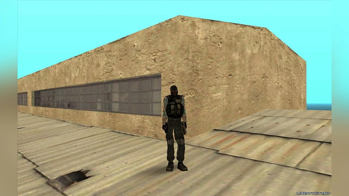 Сборник скинов в комбинезонах наёмников из S.T.A.L.K.E.R. / GTA San Andreas