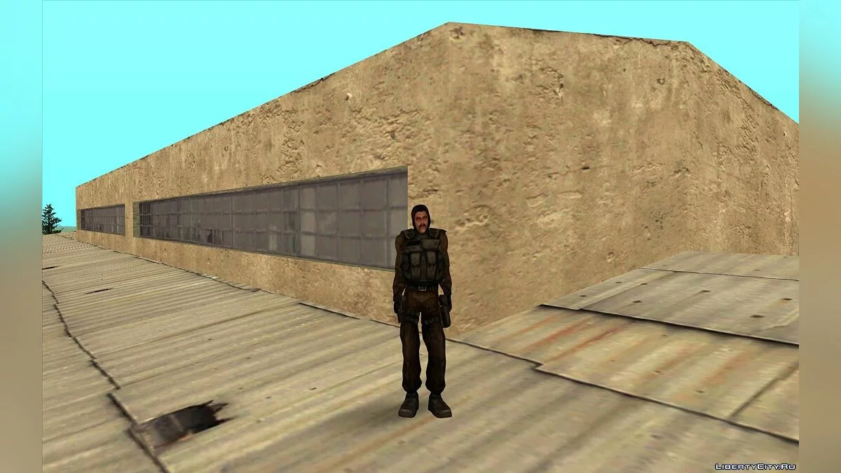Сборник скинов в комбинезонах наёмников из S.T.A.L.K.E.R. / GTA San Andreas