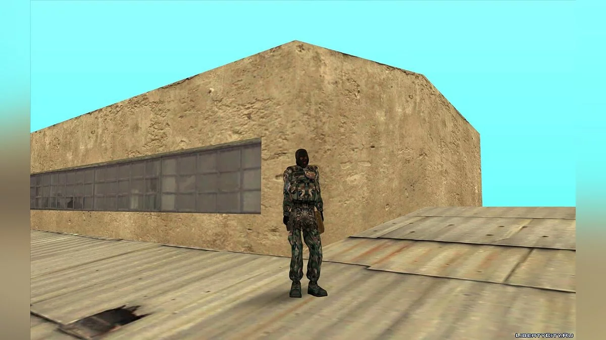 Сборник скинов в комбинезонах наёмников из S.T.A.L.K.E.R. / GTA San Andreas