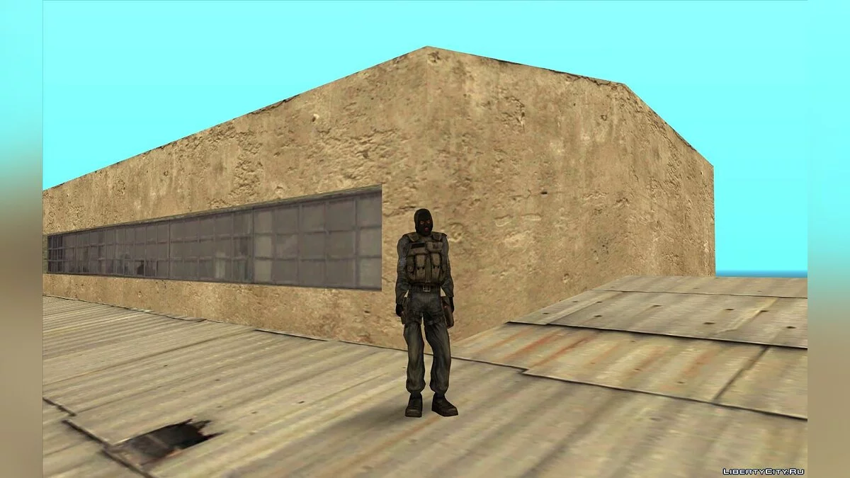 Сборник скинов в комбинезонах наёмников из S.T.A.L.K.E.R. / GTA San Andreas
