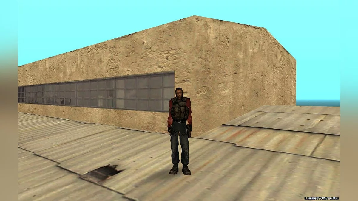 Сборник скинов в комбинезонах наёмников из S.T.A.L.K.E.R. / GTA San Andreas