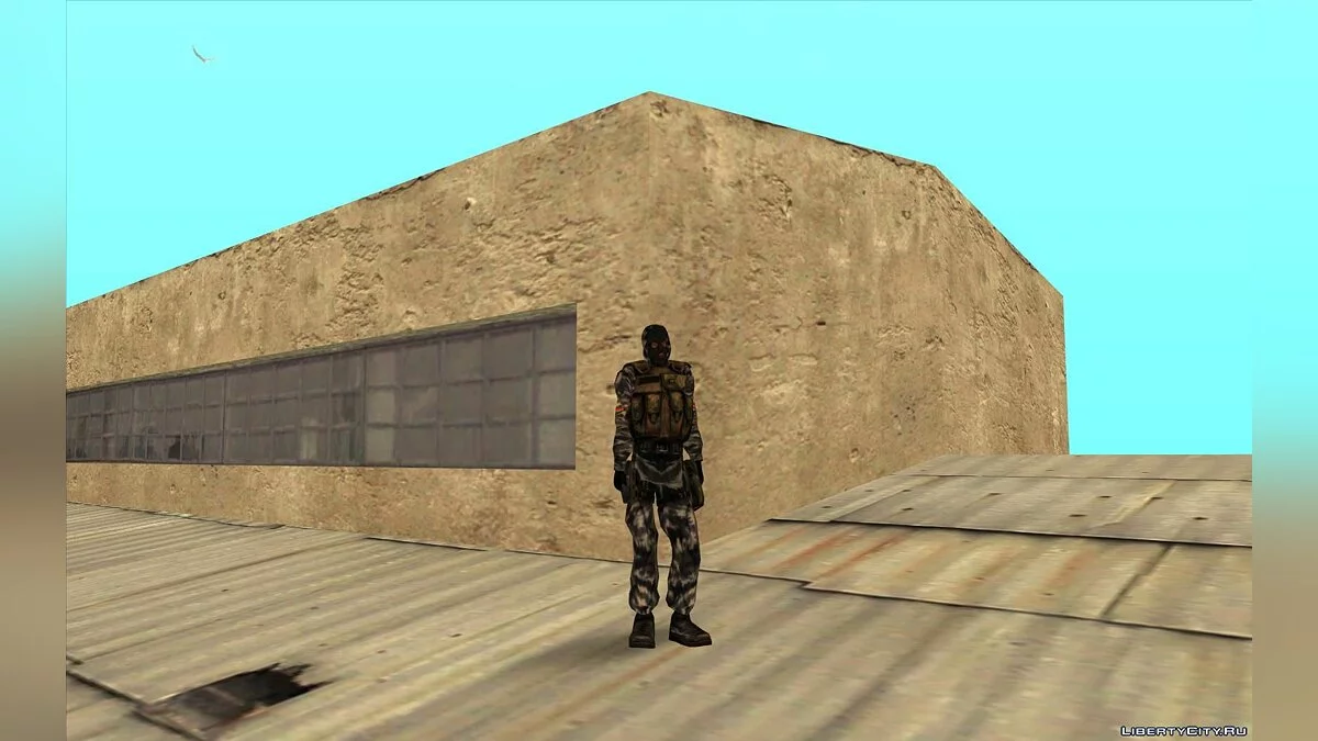 Сборник скинов в комбинезонах наёмников из S.T.A.L.K.E.R. / GTA San Andreas