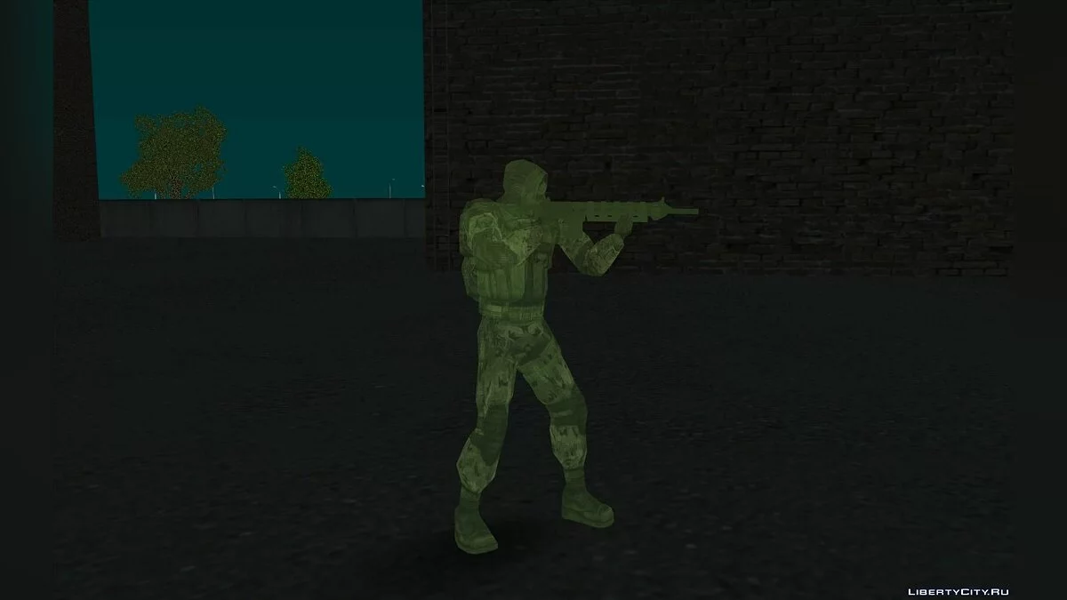 Спецназ О-Сознания из S.T.A.L.K.E.R. / GTA San Andreas