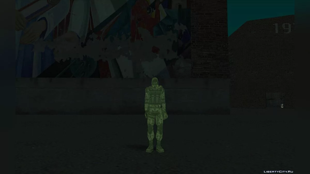 Спецназ О-Сознания из S.T.A.L.K.E.R. / GTA San Andreas