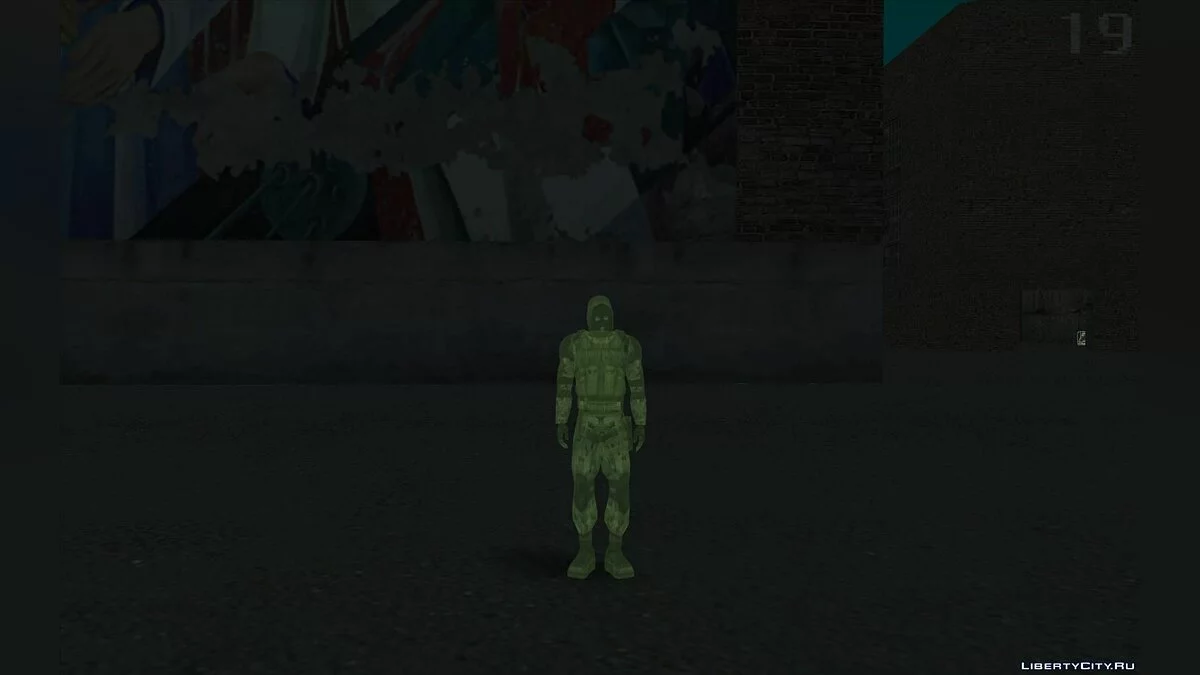 Спецназ О-Сознания из S.T.A.L.K.E.R. / GTA San Andreas