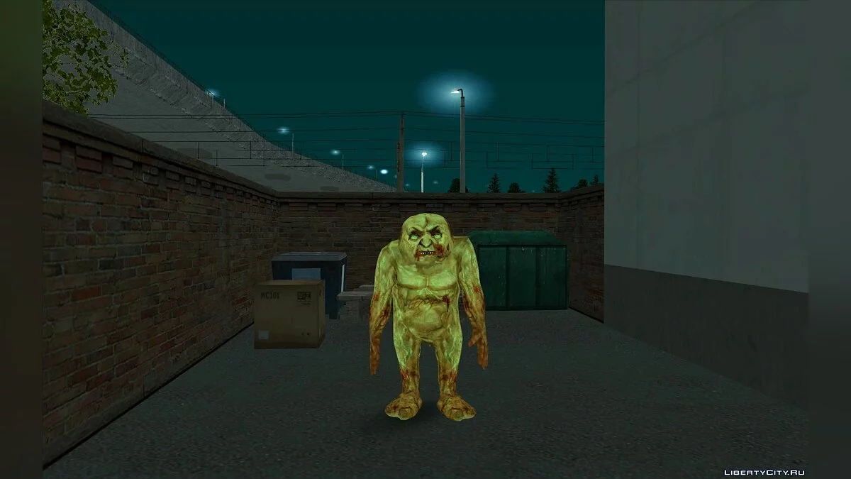 Желтый карлик (прототип бюрера) из S.T.A.L.K.E.R. / GTA San Andreas