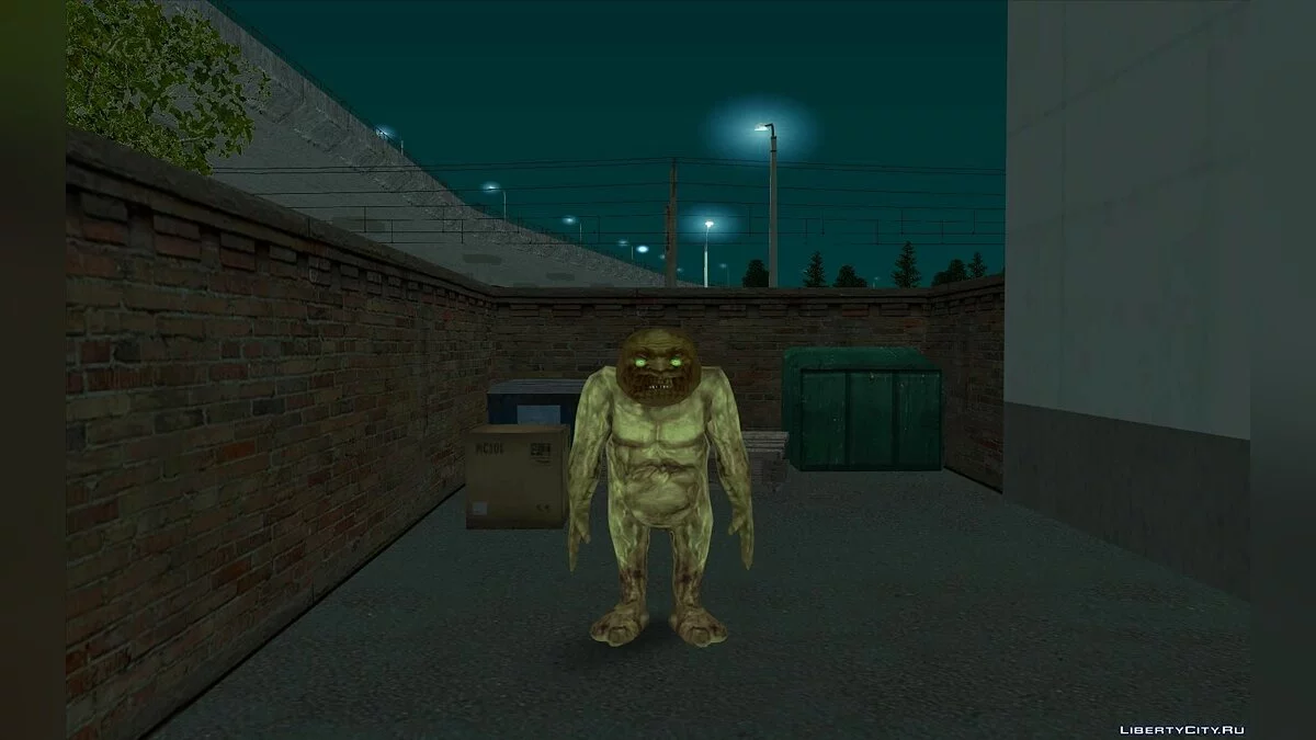 Желтый карлик (прототип бюрера) из S.T.A.L.K.E.R. / GTA San Andreas
