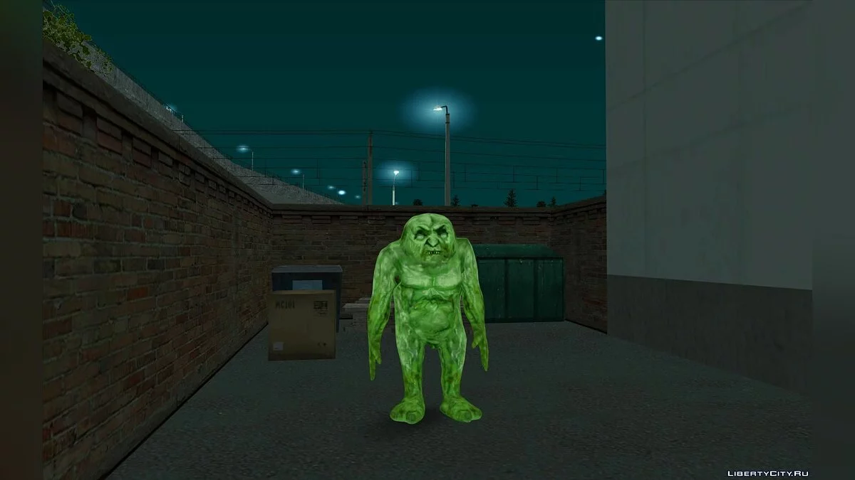 Желтый карлик (прототип бюрера) из S.T.A.L.K.E.R. / GTA San Andreas