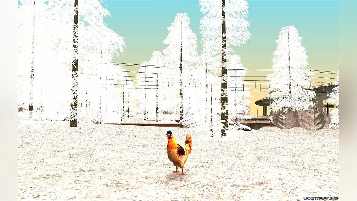 Новогодние петухи [Символ 2017] / GTA San Andreas