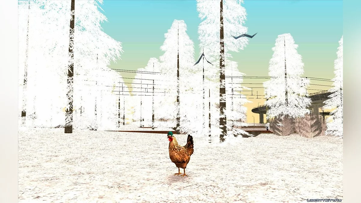 Новогодние петухи [Символ 2017] / GTA San Andreas