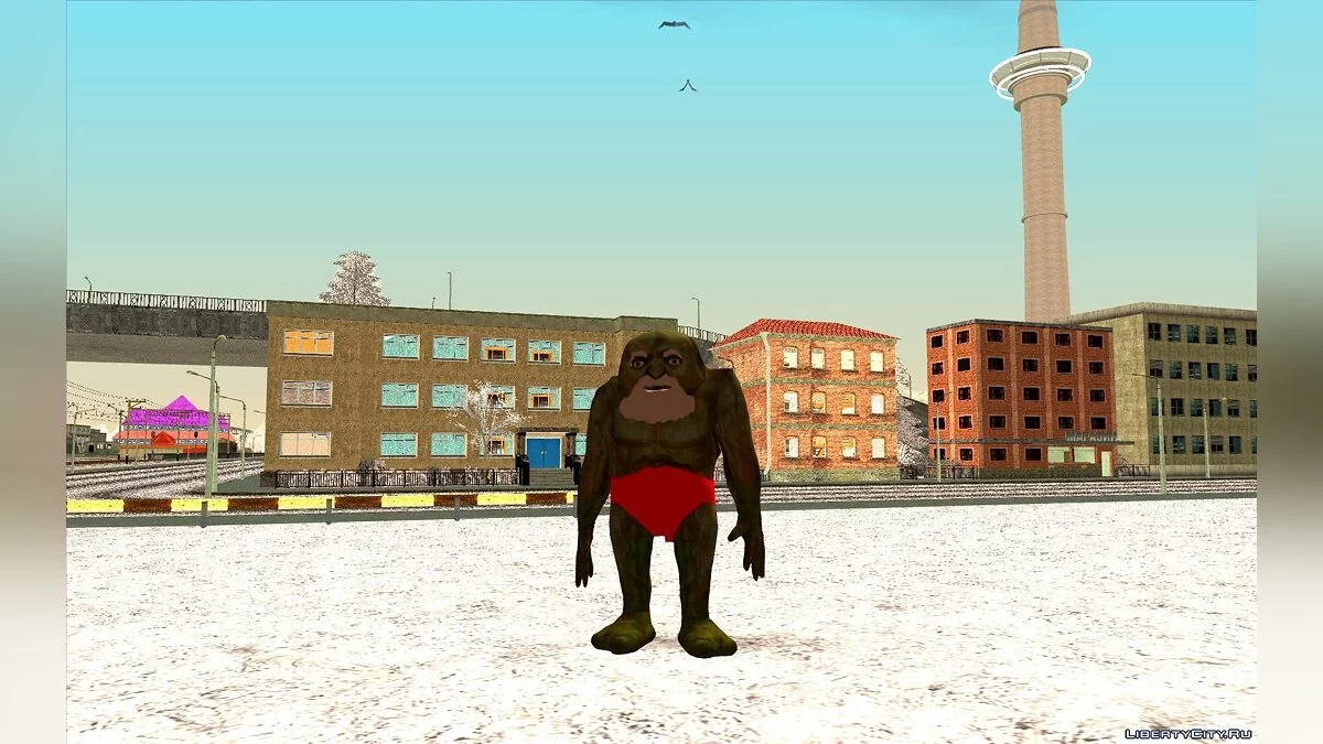 Новогодние/зимние мутанты из S.T.A.L.K.E.R. / GTA San Andreas