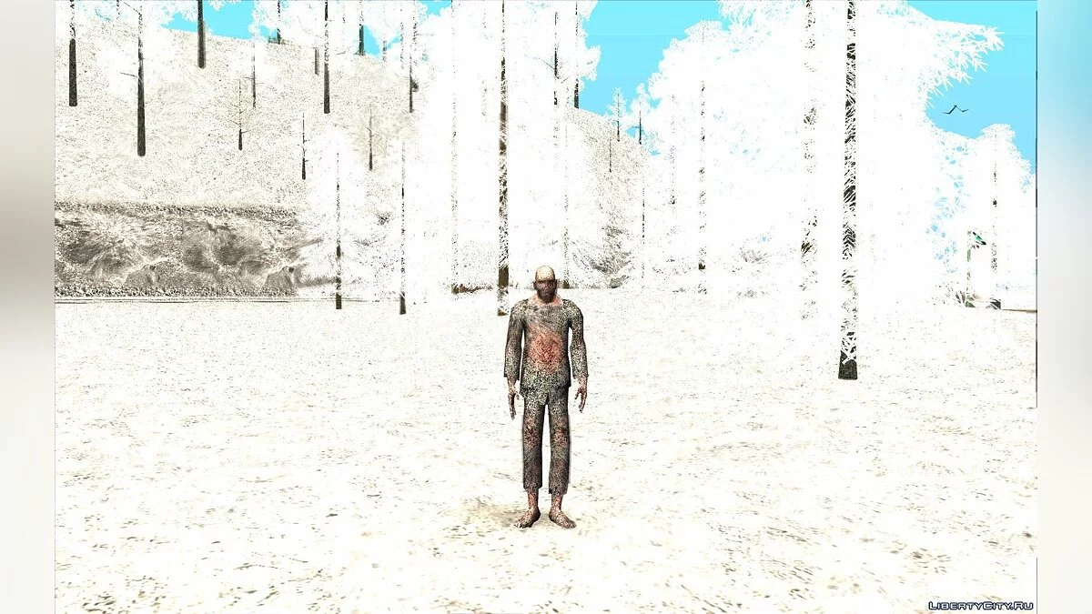 Новогодние/зимние мутанты из S.T.A.L.K.E.R. / GTA San Andreas