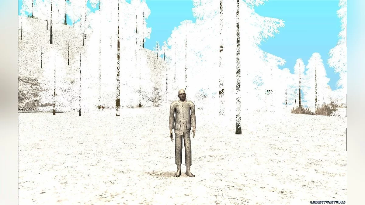 Новогодние/зимние мутанты из S.T.A.L.K.E.R. / GTA San Andreas