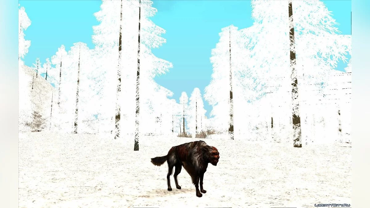 Новогодние/зимние мутанты из S.T.A.L.K.E.R. / GTA San Andreas