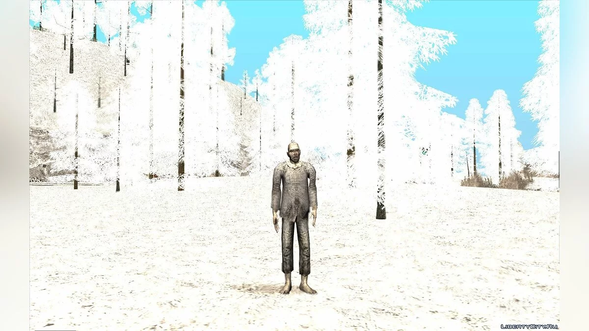 Новогодние/зимние мутанты из S.T.A.L.K.E.R. / GTA San Andreas