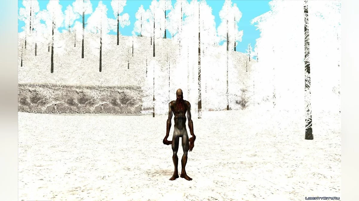 Новогодние/зимние мутанты из S.T.A.L.K.E.R. / GTA San Andreas