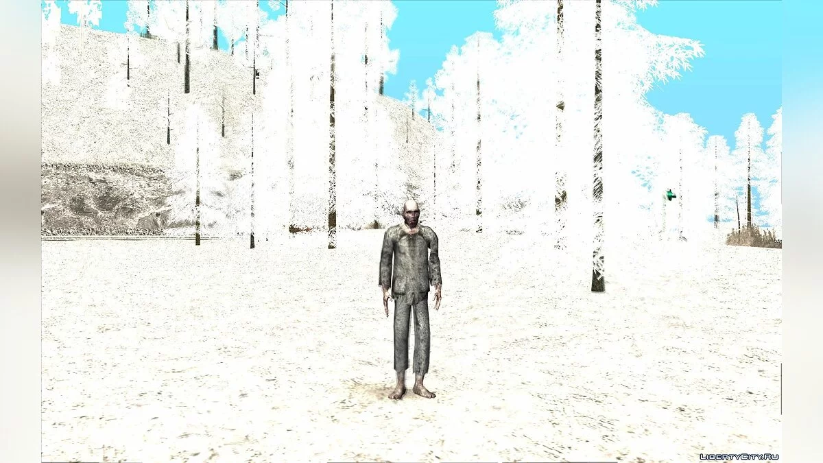 Новогодние/зимние мутанты из S.T.A.L.K.E.R. / GTA San Andreas