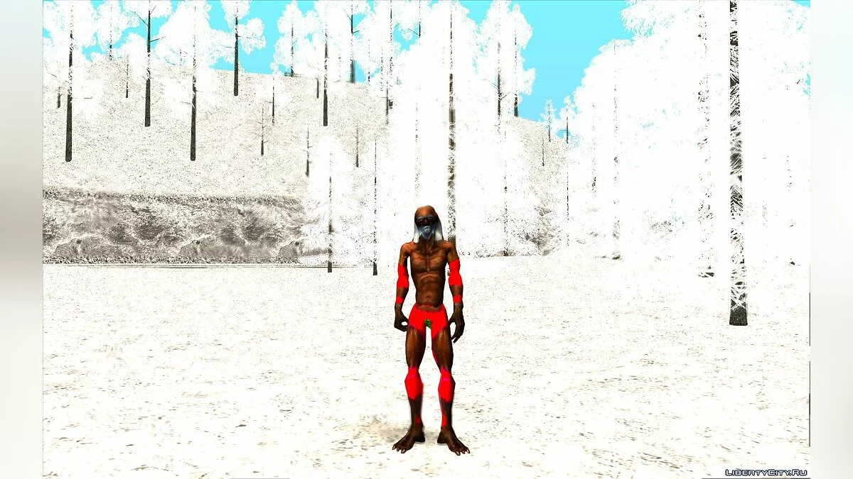 Новогодние/зимние мутанты из S.T.A.L.K.E.R. / GTA San Andreas