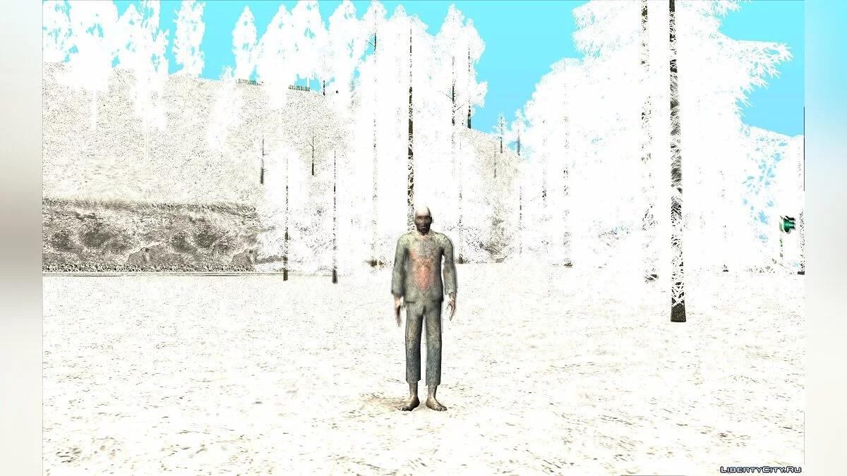 Новогодние/зимние мутанты из S.T.A.L.K.E.R. / GTA San Andreas