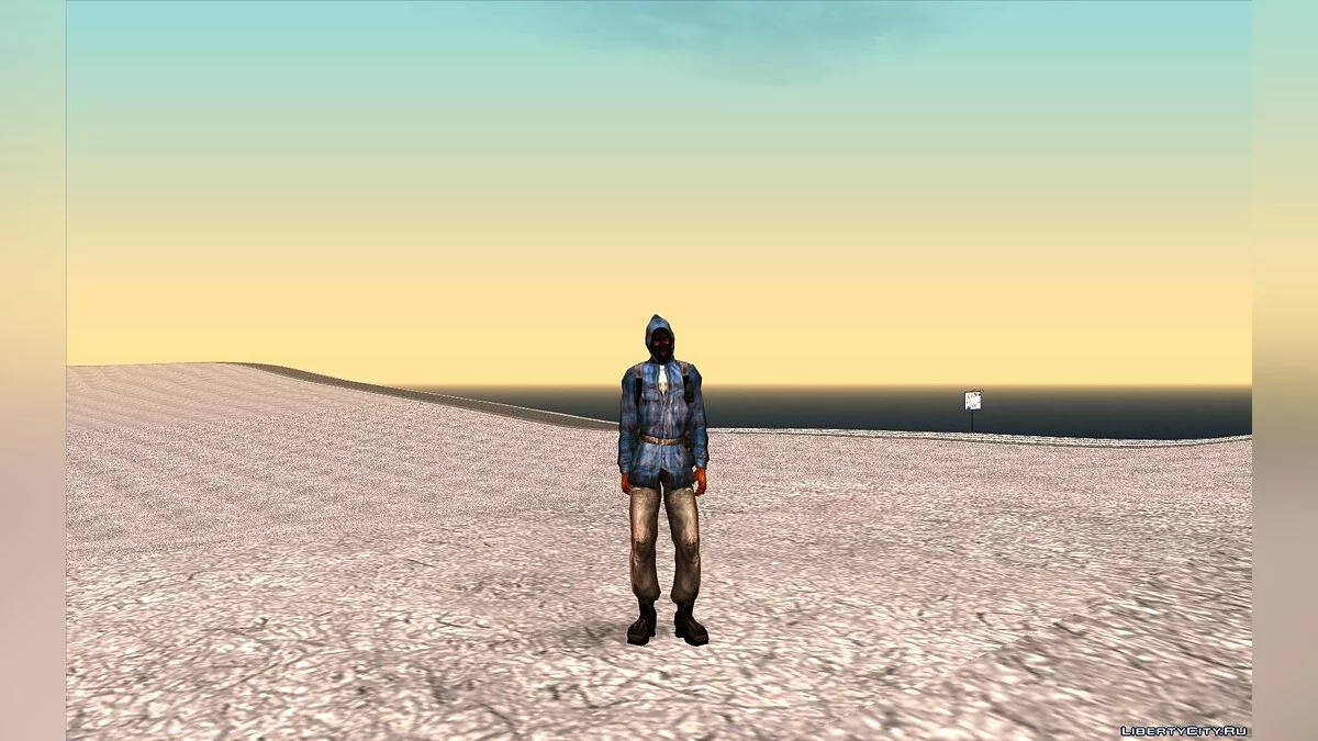 Сборник зимних скинов из S.T.A.L.K.E.R. / GTA San Andreas