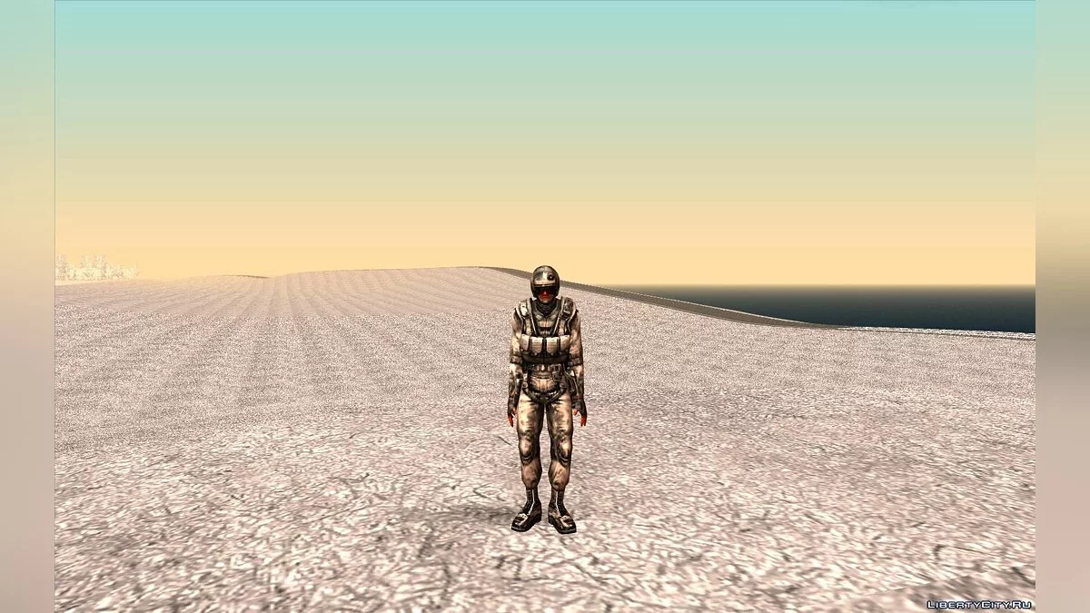 Сборник зимних скинов из S.T.A.L.K.E.R. / GTA San Andreas