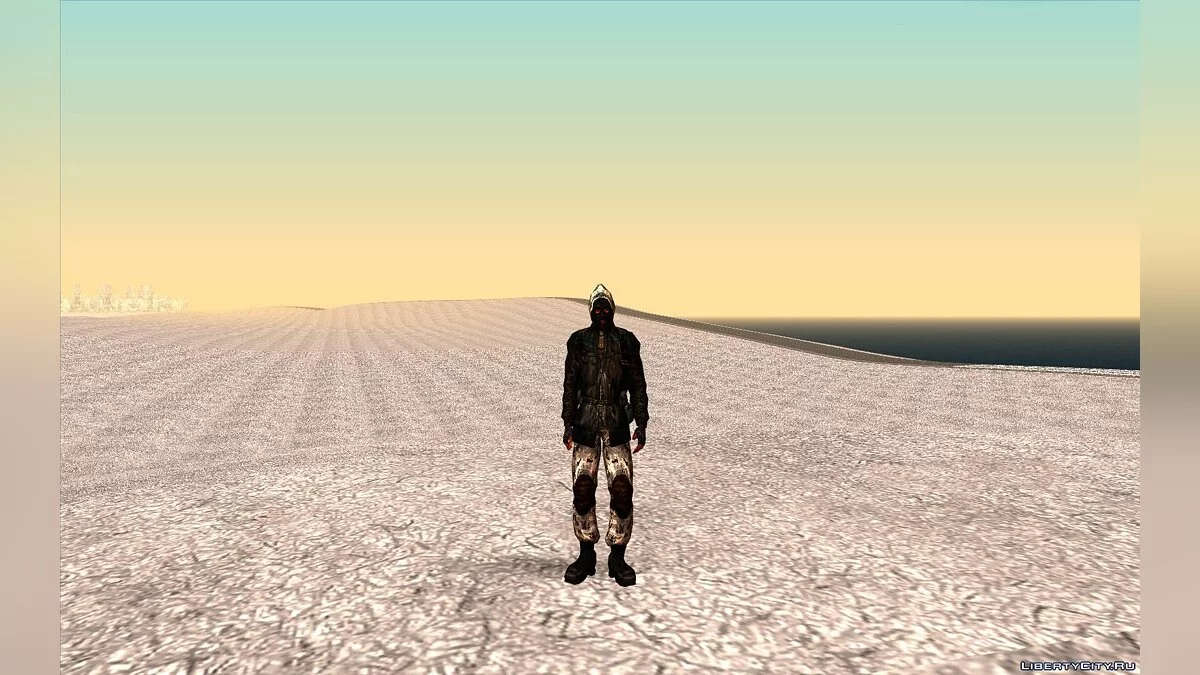 Сборник зимних скинов из S.T.A.L.K.E.R. / GTA San Andreas