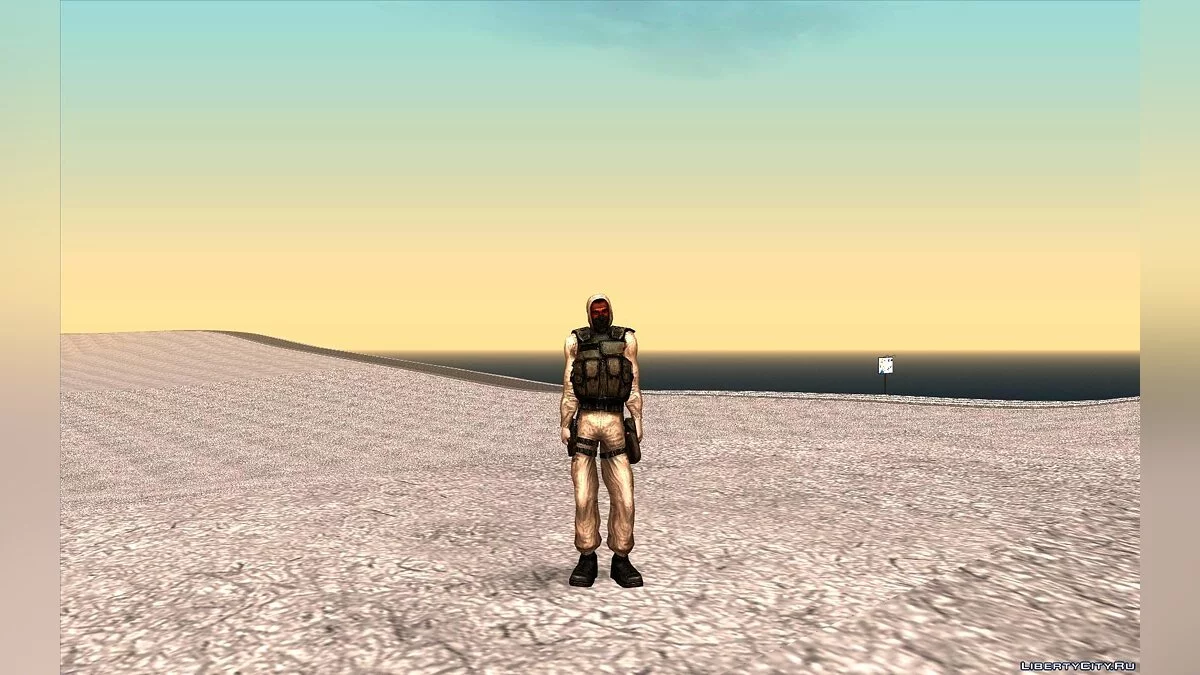 Сборник зимних скинов из S.T.A.L.K.E.R. / GTA San Andreas