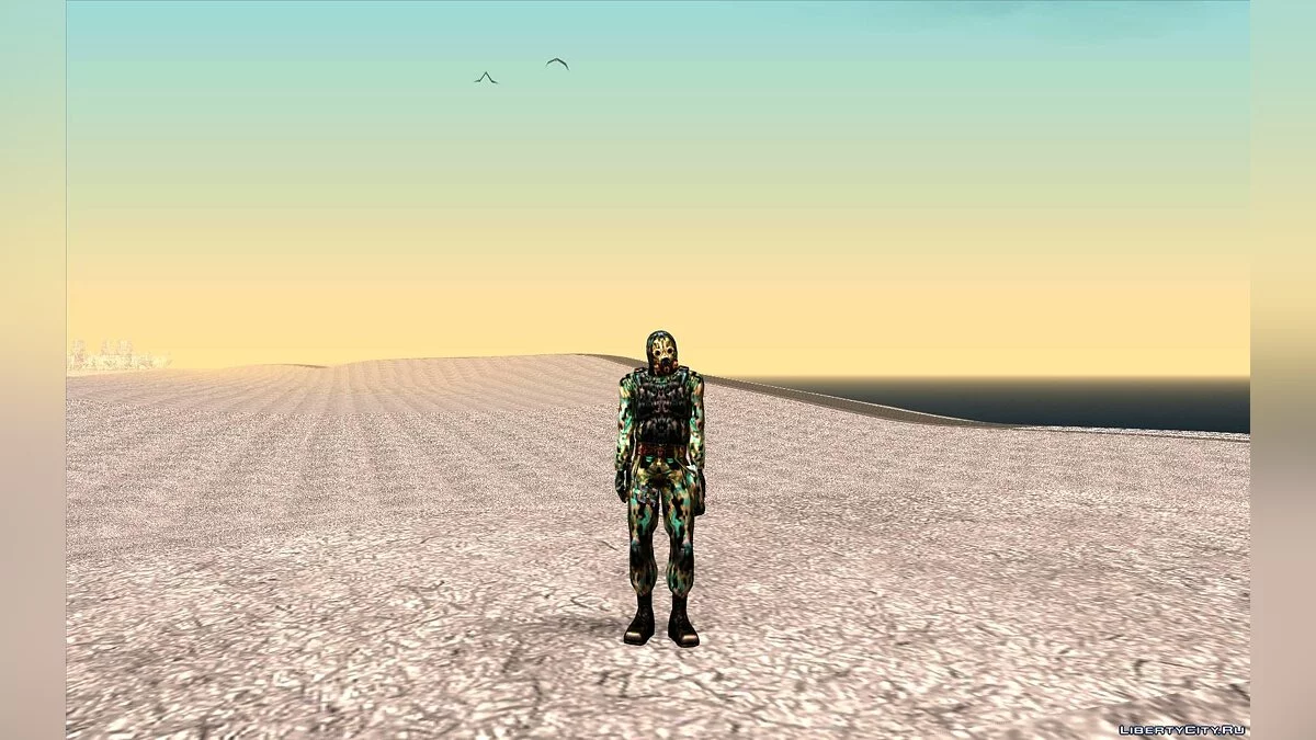 Сборник зимних скинов из S.T.A.L.K.E.R. / GTA San Andreas