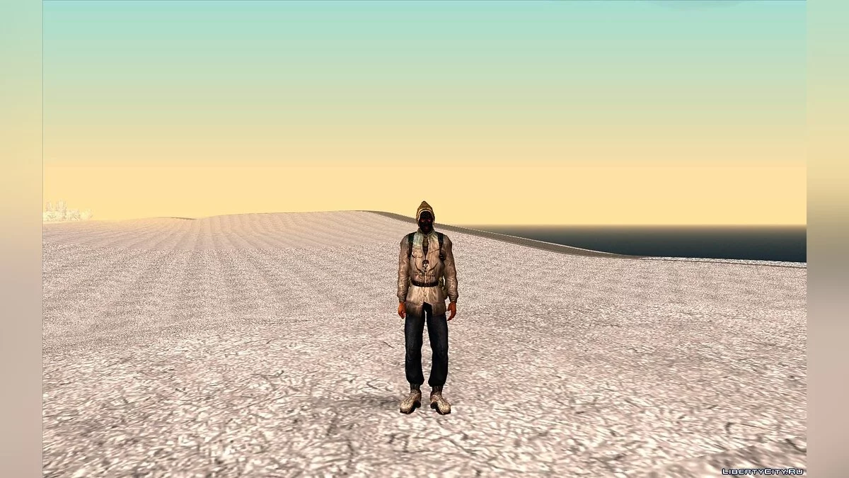 Сборник зимних скинов из S.T.A.L.K.E.R. / GTA San Andreas