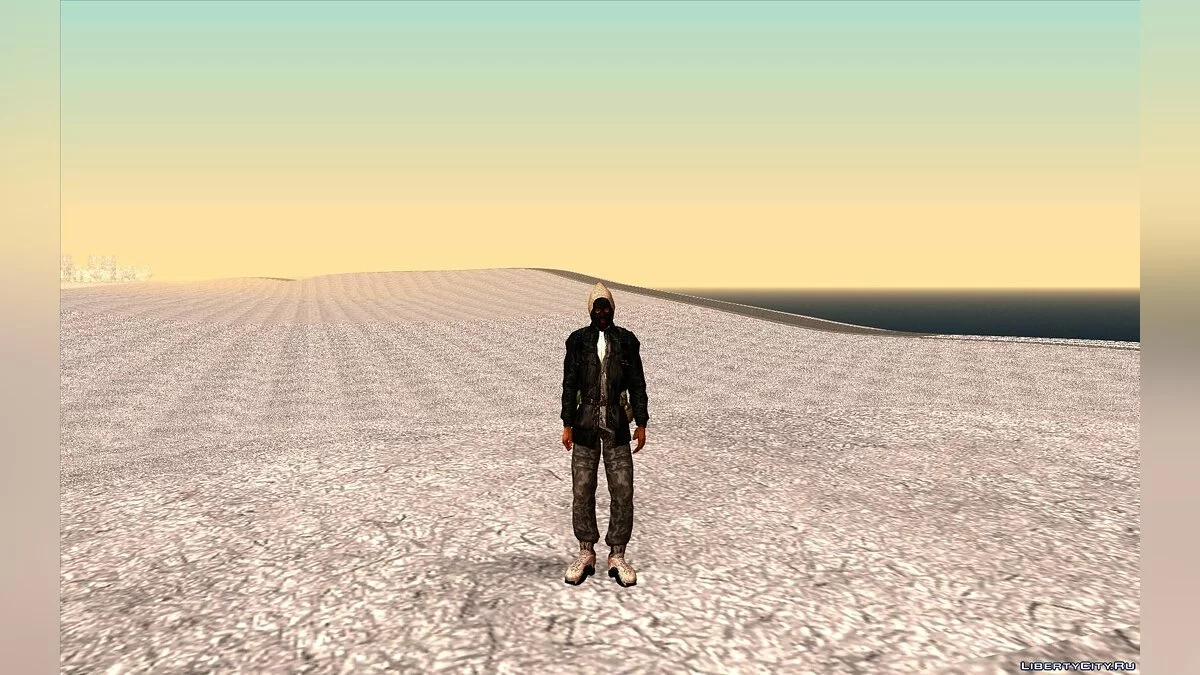Сборник зимних скинов из S.T.A.L.K.E.R. / GTA San Andreas