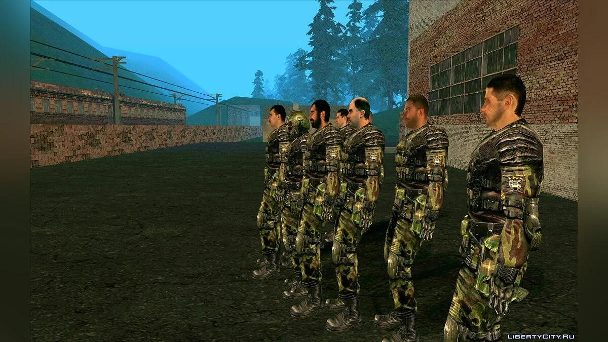 Бронекостюм «Булат» / GTA San Andreas