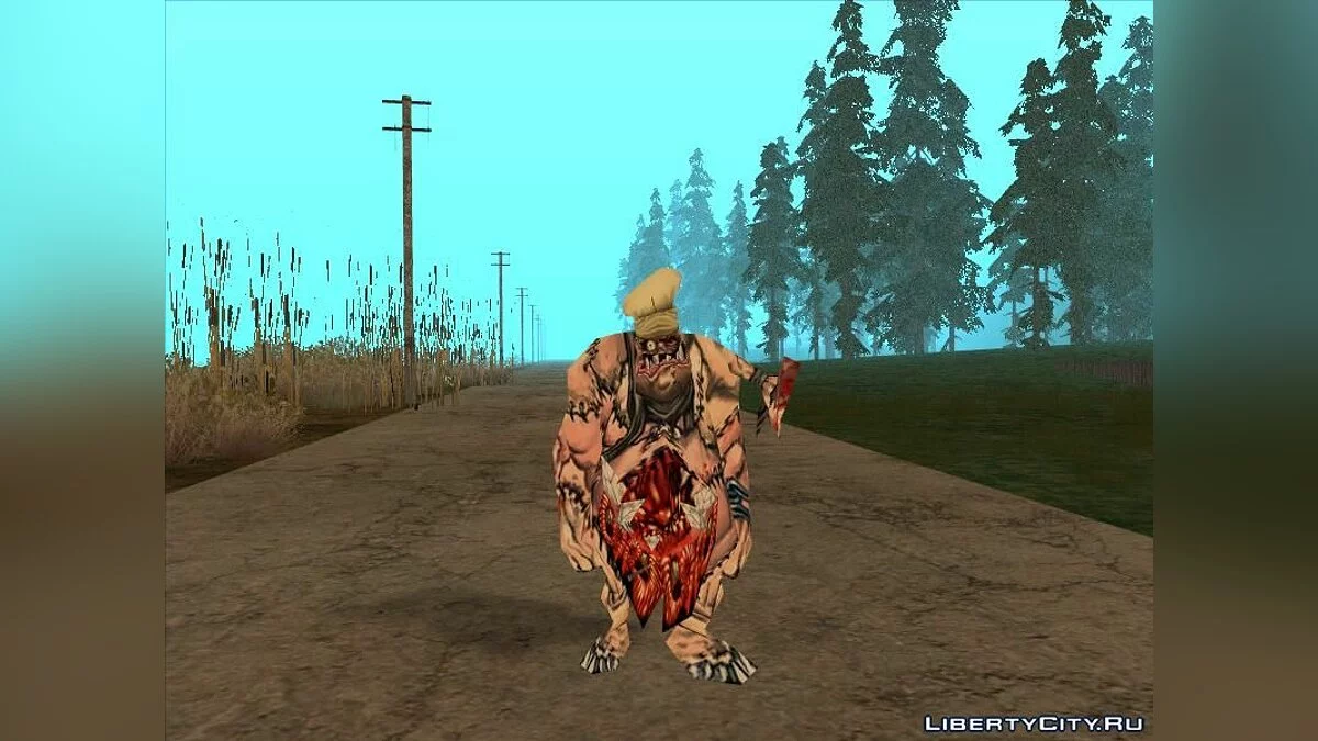Мясник из Warcraft III / GTA San Andreas