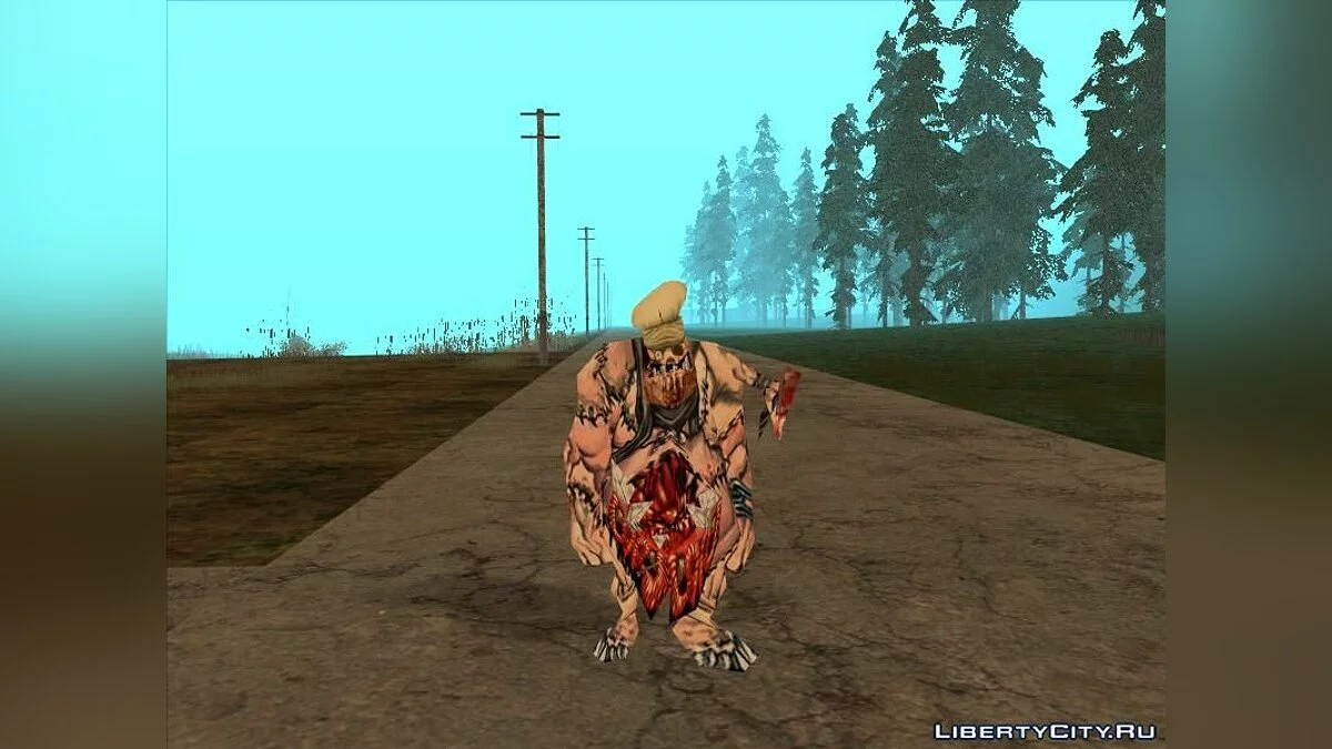 Мясник из Warcraft III / GTA San Andreas