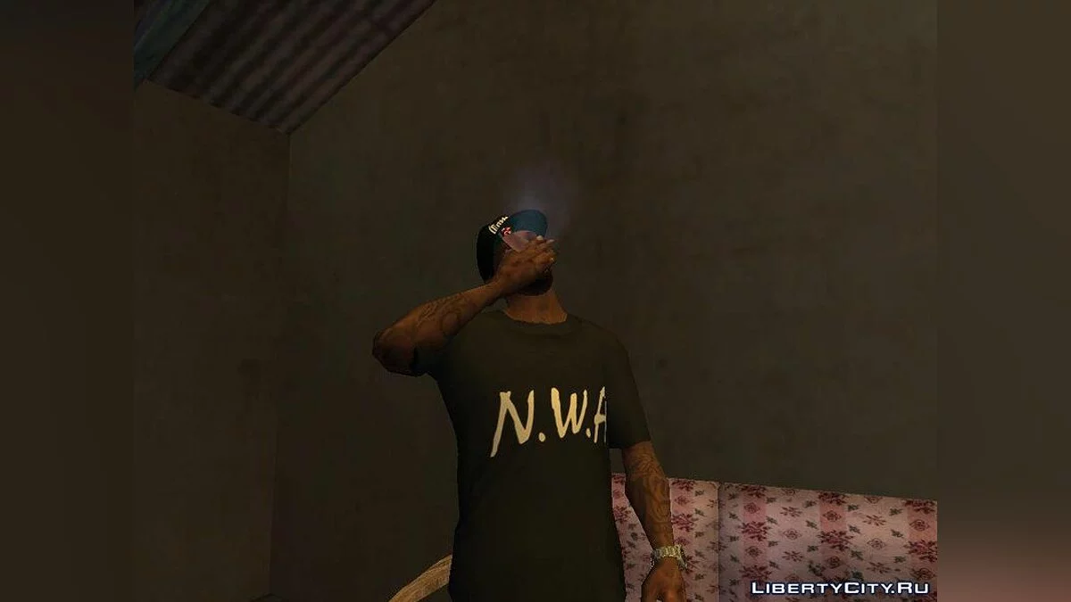 Pack Clothes N.W.A To Cj HD / GTA San Andreas