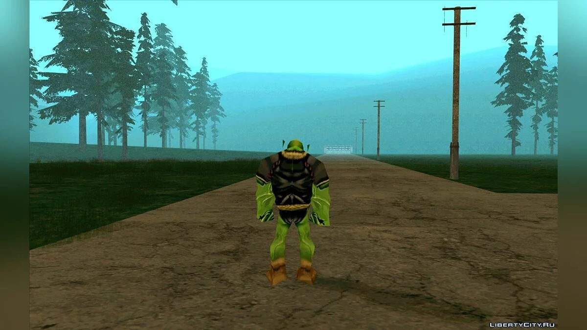 Раб (пеон) из Warcraft III / GTA San Andreas