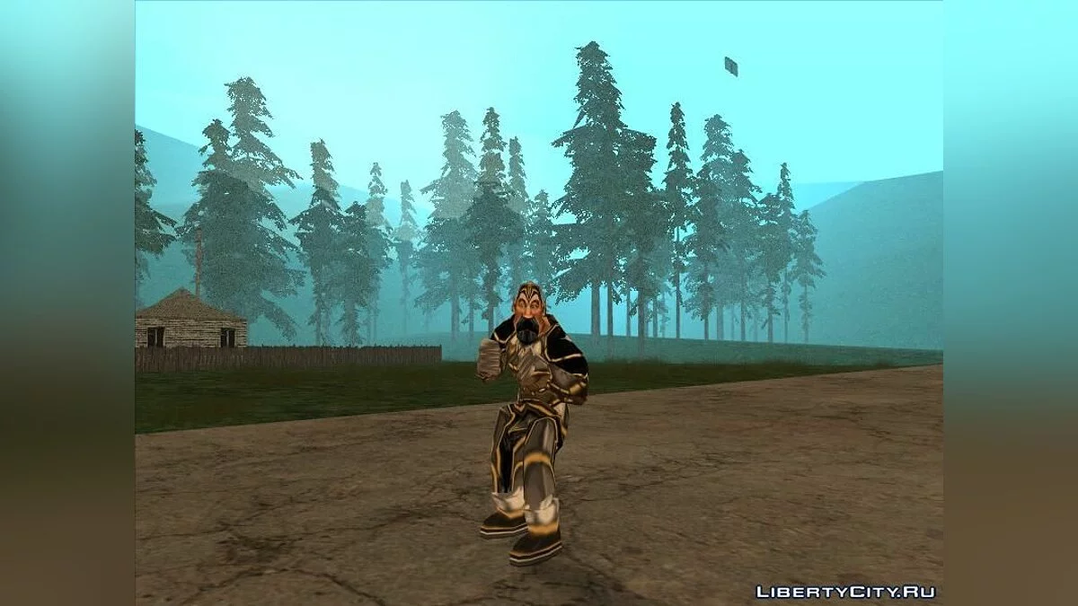 Работник из Warcraft III / GTA San Andreas