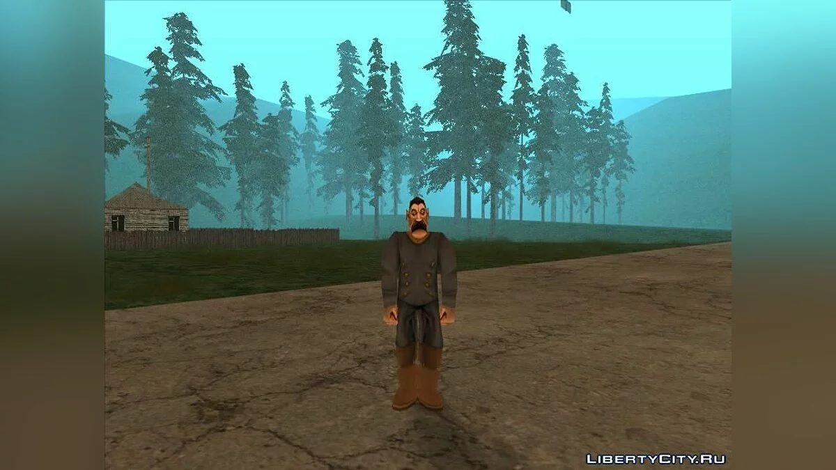 Работник из Warcraft III / GTA San Andreas